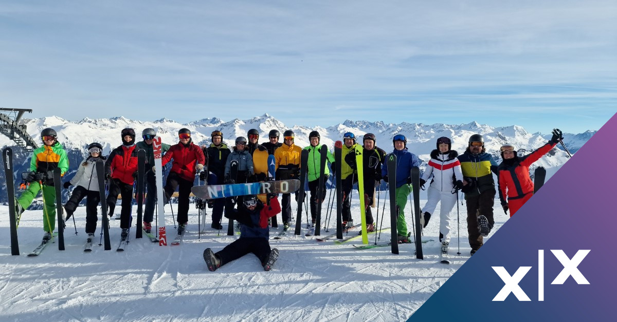 Ski Team Wochenende In Den Alpen